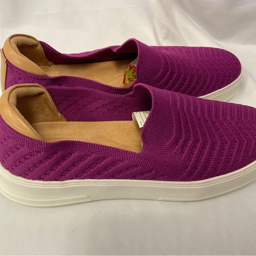 Dearfoam Daily Comfort Sophie Mystic Purple Slip On Sneaker Size 8.5 - Picture 4 of 9